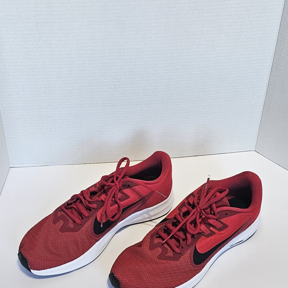 Nike Mens Downshifter 9 Red Running Shoes